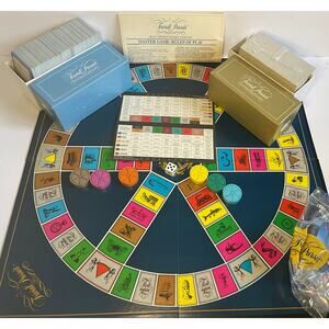 Vtg 1985 Trivial Pursuit Walt Disney Family Edition Master Game | 100% Complete